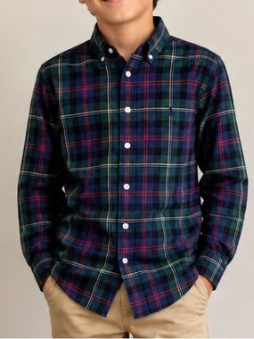 Ralph Lauren Plaid Shirt for Kid Boy Size 10-12
